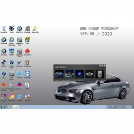 V2020.8 BMW ICOM Software ISTA-D 4.24.13 ISTA-P 3.67.1.000 with Engineers Programming Win7 System 50